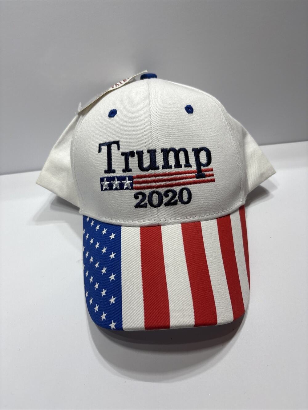 NWT. Proud Patriot Trump 2020 American Flag Made In USA Hat